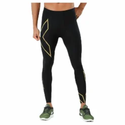 MCS Run Compression Tights M Black/Gold