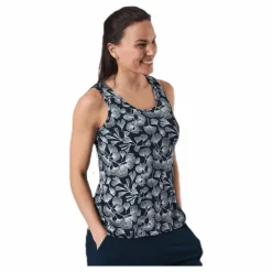 Melanie Top Blue/Patterned