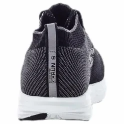 Mens GO Run 6 White/Black