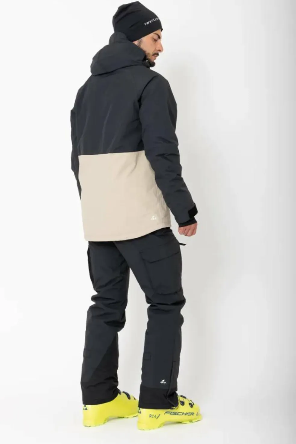 Men’S Light Padded Ski Pant Krasse Black