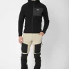 Men’S Wool Pile Hoodie Skord Black