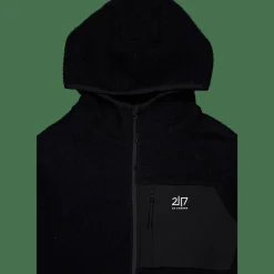 Men’S Wool Pile Hoodie Skord Black