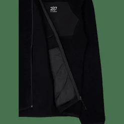 Men’S Wool Pile Hoodie Skord Black