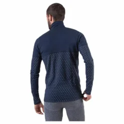 Merino 240 Zip Blue