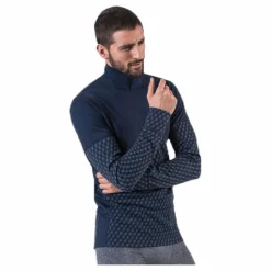 Merino 240 Zip Blue