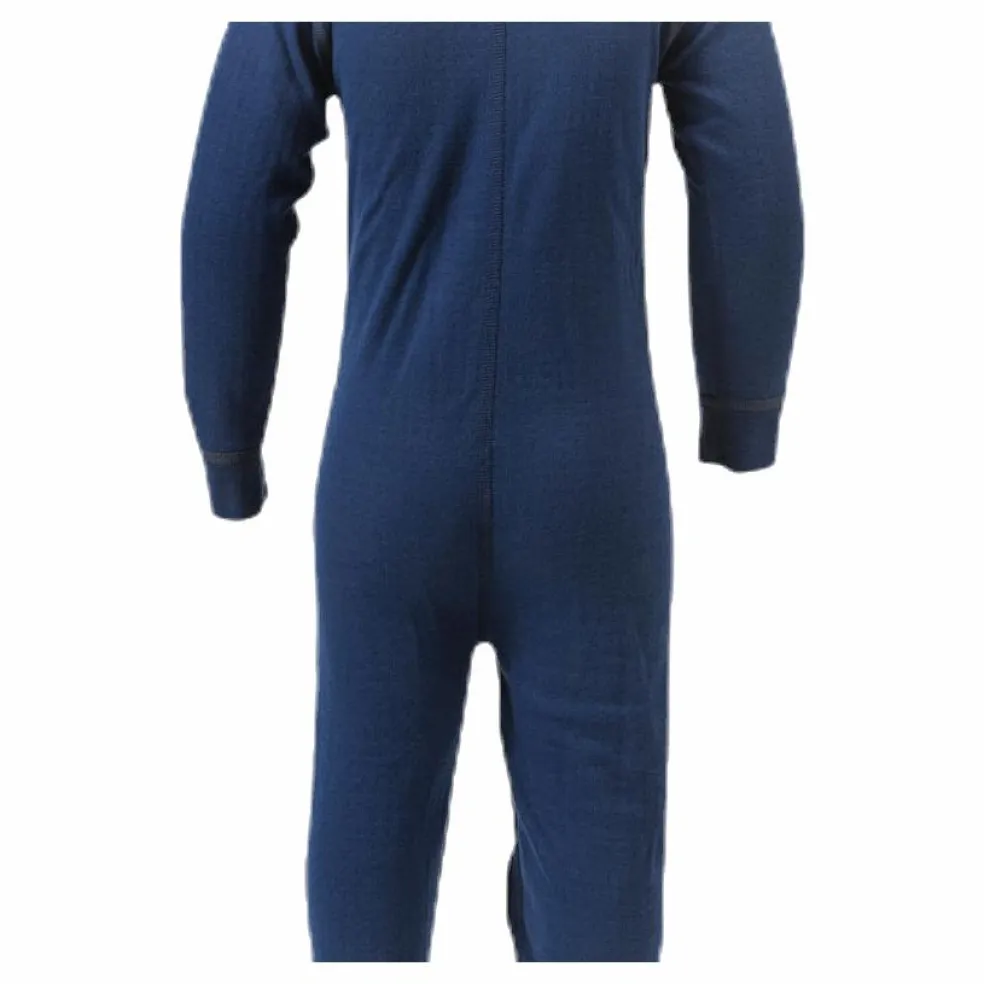 Merino Wool Overall Blue