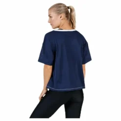 Mesh T-Shirt Panel Blue