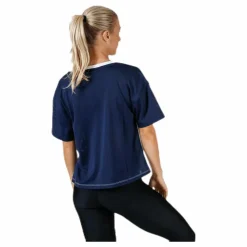 Mesh T-Shirt Panel Blue