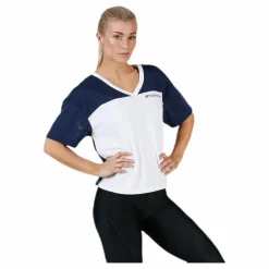 Mesh T-Shirt Panel Blue