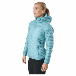 Micro Nordic Down Hood Frost Blue