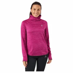 Mid Layer Run Easy Warm Festival Fuchsia Melange