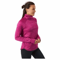 Mid Layer Run Easy Warm Festival Fuchsia Melange