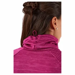 Mid Layer Run Easy Warm Festival Fuchsia Melange