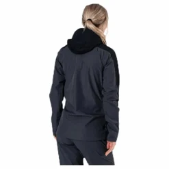 Mila Rain Jacket Black/Grey