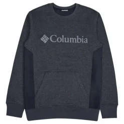 Minam River Crew Black Heather, Black