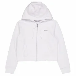 Mini Stud Lg F/zip H White