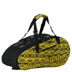 Minions Tour 12Pk Racket Bag Black/Yellow