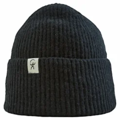 Minty Knitted Cap Black