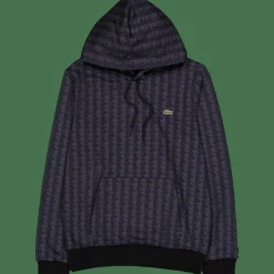 Monogram Fleece Hoodie Graphite Sombre/black