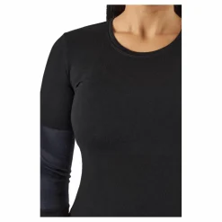 Mons Royale Cornice Long Sleev Black