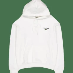 Multi Print Fleece Hoodie Flour