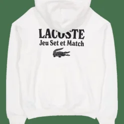 Multi Print Fleece Hoodie Flour