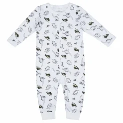 Nbmnightsuit 2p Zip Loden Dino Loden Green