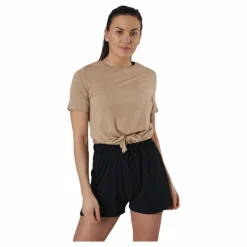 Neora Ss Tie Tee Beige