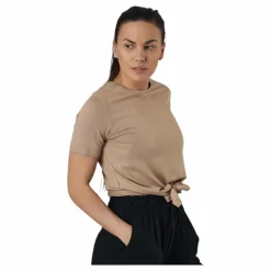 Neora Ss Tie Tee Beige