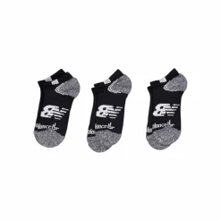 New Balance Unisex No Show Run Black,white