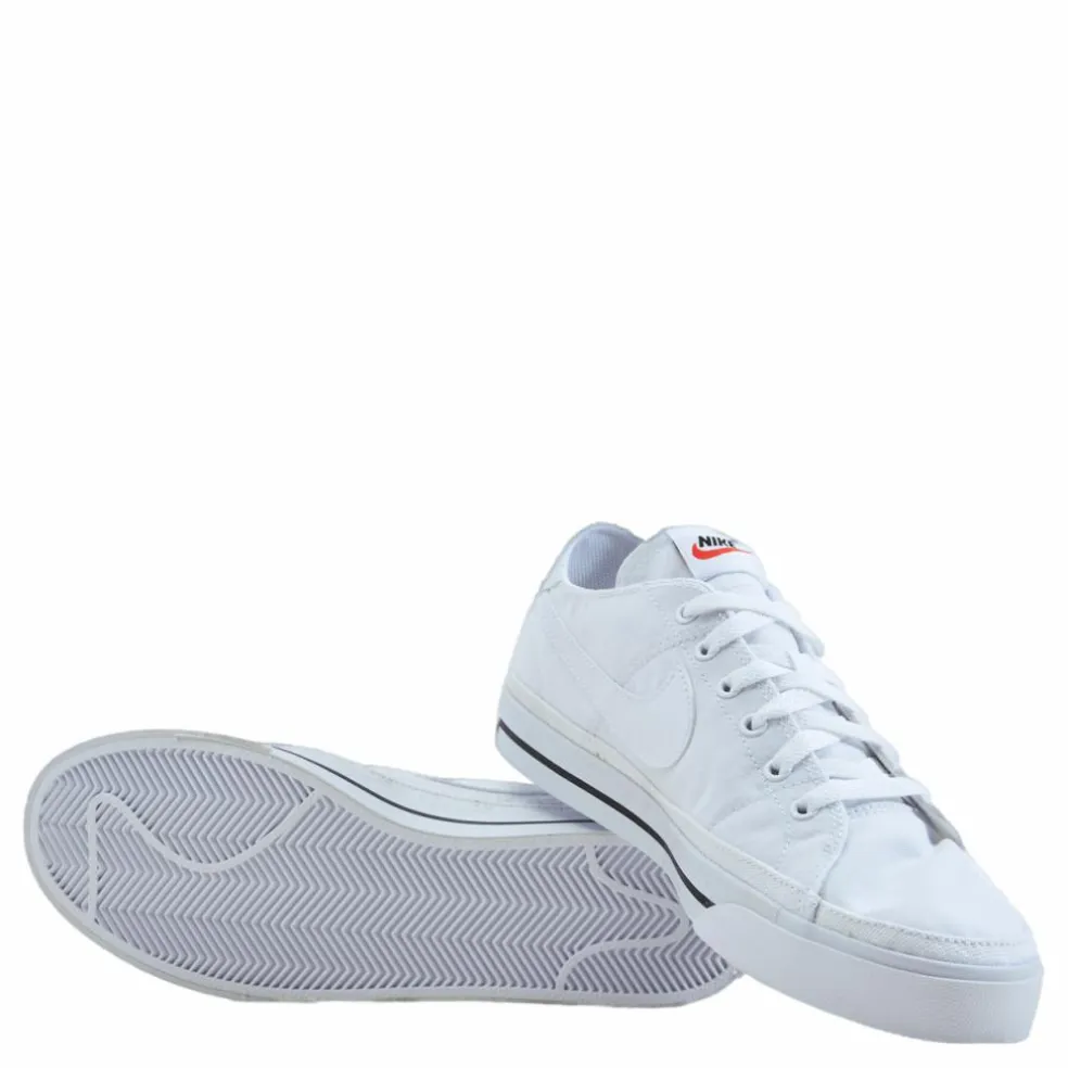 Nike Court Legacy Canvas Men's White/white-black