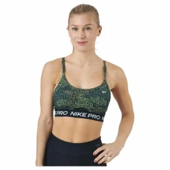 Nike Pro Dri-fit Indy Women's  Treeline/black/black/white