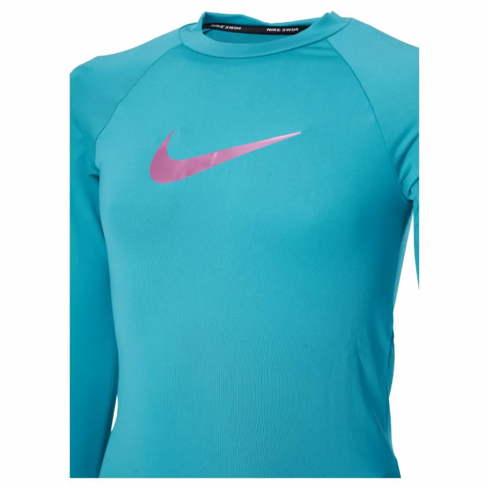 Nike Swoosh Long Sleeve Hydro Aquamarine