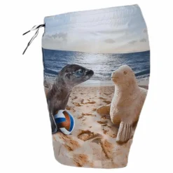 Niko Swim Shorts Beige