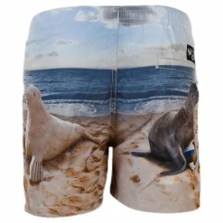 Niko Swim Shorts Beige