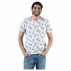 Nizzen Tee Ss Crew Neck White