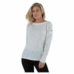 Nollie Ls O-Neck Top White
