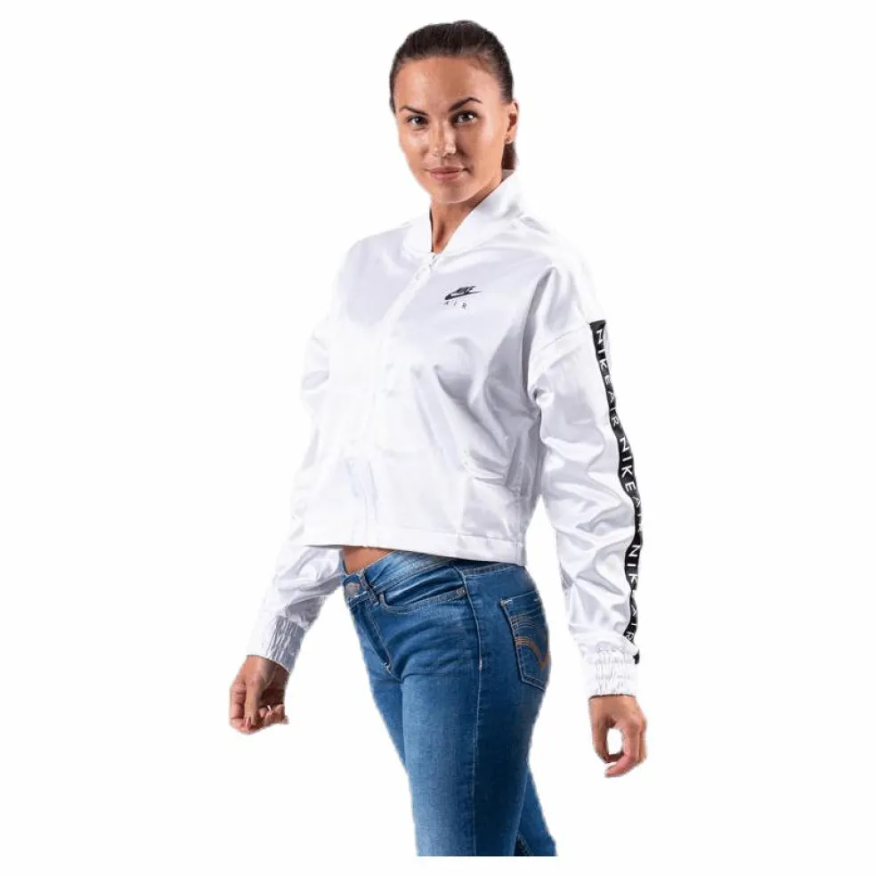 Nsw Air Satin Track Jacket White