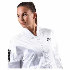 Nsw Air Satin Track Jacket White