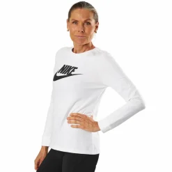 Nsw Ls T-Shirt White/Black