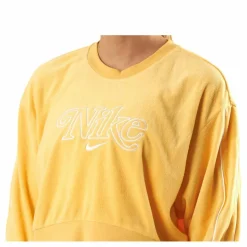 Nsw Retro Femme Crew Terry Yellow