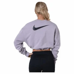 Nsw Swoosh Crew Ft Grey