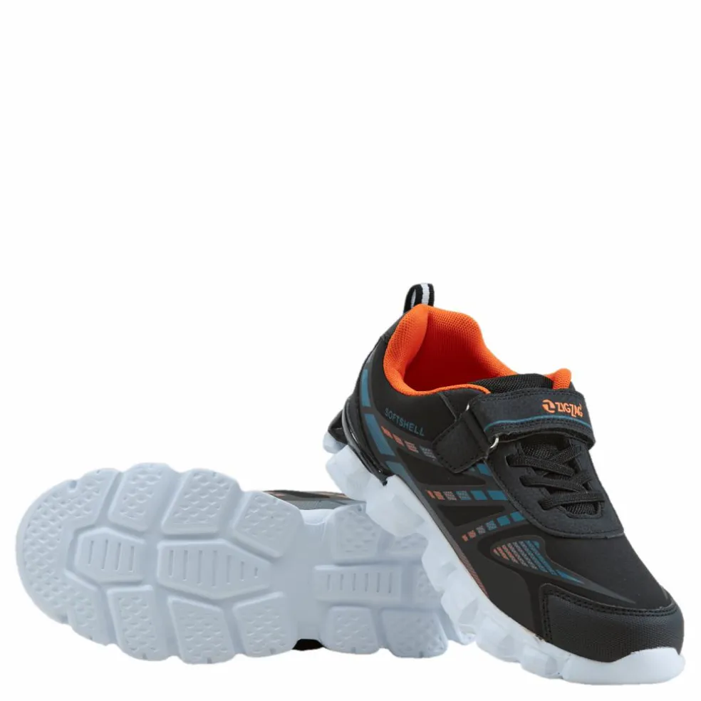 Nunstu Kids Shoe W/lights Black