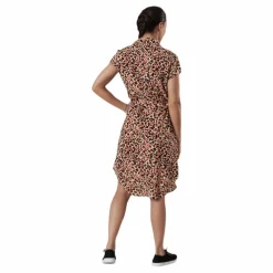 Nya Ss Shirt Dress Orange