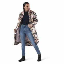 Nyre Parka Pink/Patterned