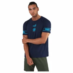 Olympique Marseille Culture Tee II Blue