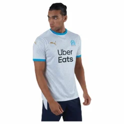 Olympique Marseille Home Shirt Replica Blue/White
