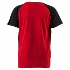 Organic Rag Tee Youth Black/Red