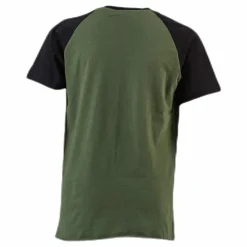 Organic Rag Tee Youth Black/Green