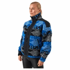 Original Pile Zip Jacket AW Patterned